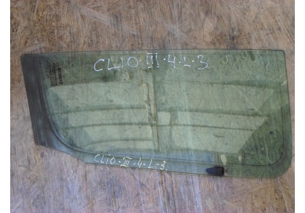 скло, ліве задне Renault Clio III, хетчбек, 05-09